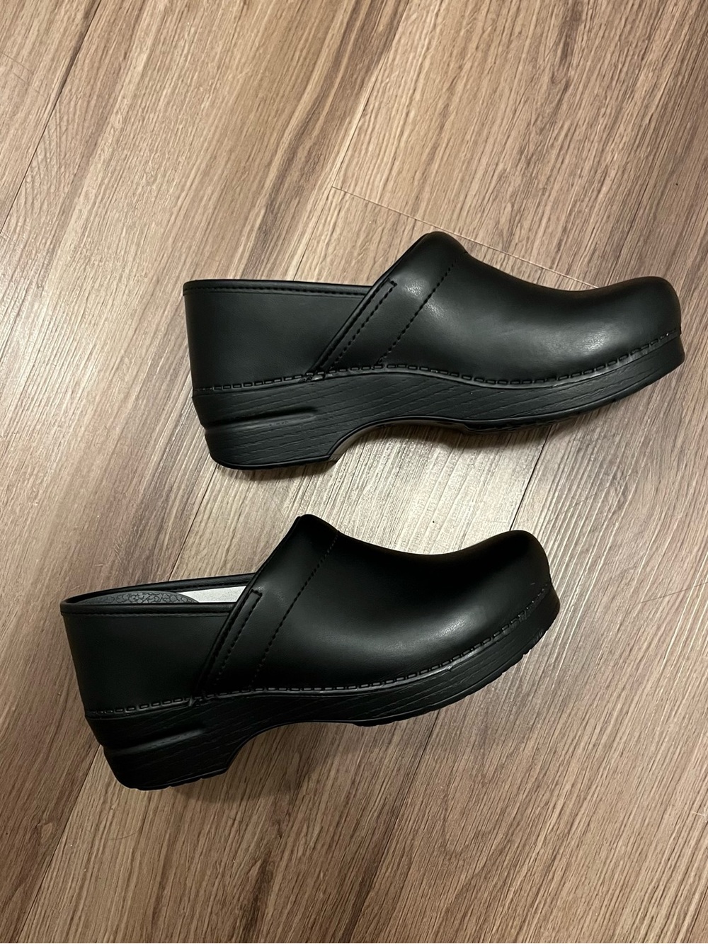 Dansko Black Professional Slip-On Clogs